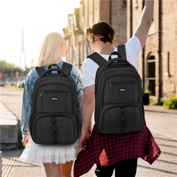 College School Backpack for Teens, 15.6” Anti-Theft Laptop Bag with‎ USB Port